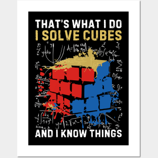 Rubiks Cube Solving Posters and Art